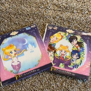 Sailor moon wash cloths!